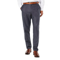 Navy - Front - Burton Mens Pin Dot Slim Trousers