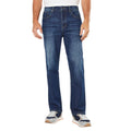 Dark Wash - Front - Burton Mens Cotton Bootcut Jeans