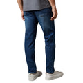 Bright Blue - Back - Burton Mens Washed Tapered Jeans