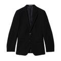 Black - Front - Burton Mens Essential Single-Breasted Skinny Suit Jacket