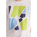 White - Side - Burton Mens Lax Printed Slim T-Shirt