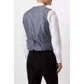 Black - Back - Burton Mens Essential Slim Waistcoat