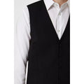 Black - Side - Burton Mens Essential Slim Waistcoat