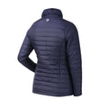 Navy-Fig - Back - Hy Womens-Ladies Synergy Padded Jacket