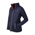 Navy-Fig - Front - Hy Womens-Ladies Synergy Padded Jacket