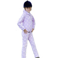 Lavish Lilac - Front - Supreme Products Childrens-Kids Dotty Fleece Jumpsuit