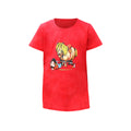 Red - Front - Hy Childrens-Kids Thelwell Collection Badge T-Shirt