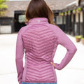 Grape - Back - Hy Womens-Ladies Synergy Lightweight Padded Jacket