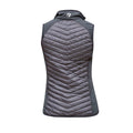 Black - Back - Hy Womens-Ladies Synergy Padded Lightweight Riding Gilet