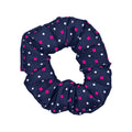 Navy-Pink - Front - Supreme Products Diamond Scrunchie