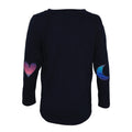 Navy - Back - Little Rider Childrens-Kids Dazzling Night Long-Sleeved T-Shirt