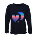 Navy - Front - Little Rider Childrens-Kids Dazzling Night Long-Sleeved T-Shirt