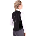 Black-Grey - Front - USG Womens-Ladies Back Protector