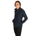 Navy - Side - Hy Womens-Ladies Elevate Waterproof Jacket