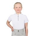 White - Front - Coldstream Childrens-Kids Next Generation Elrick Show Shirt