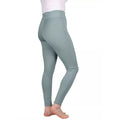 Dove Blue - Back - HyPERFORMANCE Womens-Ladies Melton Flex Horse Riding Tights