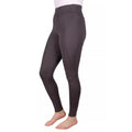 Anthra - Front - HyPERFORMANCE Womens-Ladies Melton Flex Horse Riding Tights