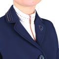 Navy-Rose Gold - Lifestyle - HyFASHION Childrens-Kids Roka Royal Diamante Show Jumping Jacket