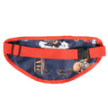 Navy-Red - Back - Hy Thelwell Collection Practice Makes Perfect Waist Bag