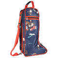 Navy-Red - Front - Hy Thelwell Collection Practice Makes Perfect Boot Bag