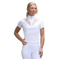 White - Front - Hy Womens-Ladies Lesley Show Shirt