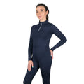 Navy - Front - Coldstream Womens-Ladies Ecclaw Elite Base Layer Top