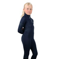 Navy - Front - Coldstream Childrens-Kids Next Generation Ecclaw Elite Base Layer Top