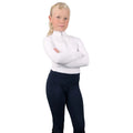 White - Front - Coldstream Childrens-Kids Next Generation Ecclaw Elite Base Layer Top