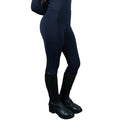 Navy - Front - Coldstream Childrens-Kids Next Generation Ecclaw Elite Horse Riding Tights