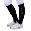 Black - Side - Coldstream Unisex Adult Cavers Diamante Socks