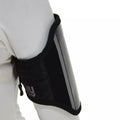 Reflective Silver - Back - HyVIZ Silva Flash Neoprene Mobile Phone Holder