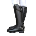 Black - Back - HyLAND Childrens-Kids Masera Riding Boots