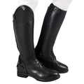 Black - Side - HyLAND Childrens-Kids Masera Riding Boots