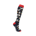 Navy-Red-Fern - Back - Hy Unisex Adult Ay Up Duck Bamboo Socks (Pack of 3)