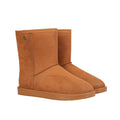 Camel - Front - Hy Womens-Ladies Chisworth Fleece Waterproof Ankle Boots