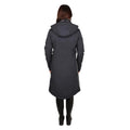 Navy - Back - HyFASHION Womens-Ladies Elevate Guard Waterproof Jacket