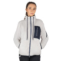 Frosted Steel - Front - Coldstream Womens-Ladies Teddy Fleece Jacket