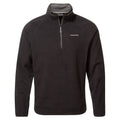 Black - Front - Craghoppers Mens Corey VI Half Zip Fleece Top