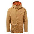 Dark Raffia - Back - Craghoppers Mens Lorton Waterproof Jacket