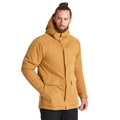 Dark Raffia - Side - Craghoppers Mens Lorton Waterproof Jacket