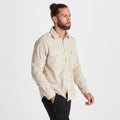 Oatmeal - Pack Shot - Craghoppers Mens Kiwi Long-Sleeved Shirt