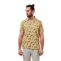 Yellow-Light Pink-Black - Side - Craghoppers Mens Pasport Lemon NosiBotanical Shirt