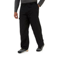 Black - Back - Craghoppers Mens Kiwi Classic Trousers