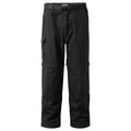 Black - Front - Craghoppers Mens Kiwi Convertible Trousers