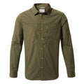 Dark Khaki - Front - Craghoppers Mens Kiwi Boulder Shirt