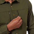 Dark Khaki - Lifestyle - Craghoppers Mens Kiwi Boulder Shirt