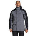 Carbon Grey-Black - Back - Craghoppers Mens Expert Kiwi Pro Stretch Jacket