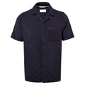 Blue Navy - Front - Craghoppers Mens Cholla NosiBotanical Short-Sleeved Shirt