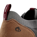 Grey-Brown Tan - Close up - Craghoppers Mens Arneflex Trainers