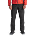 Black - Back - Craghoppers Mens Steall II Waterproof Trousers